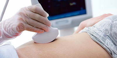 Ultraschall des Bauches