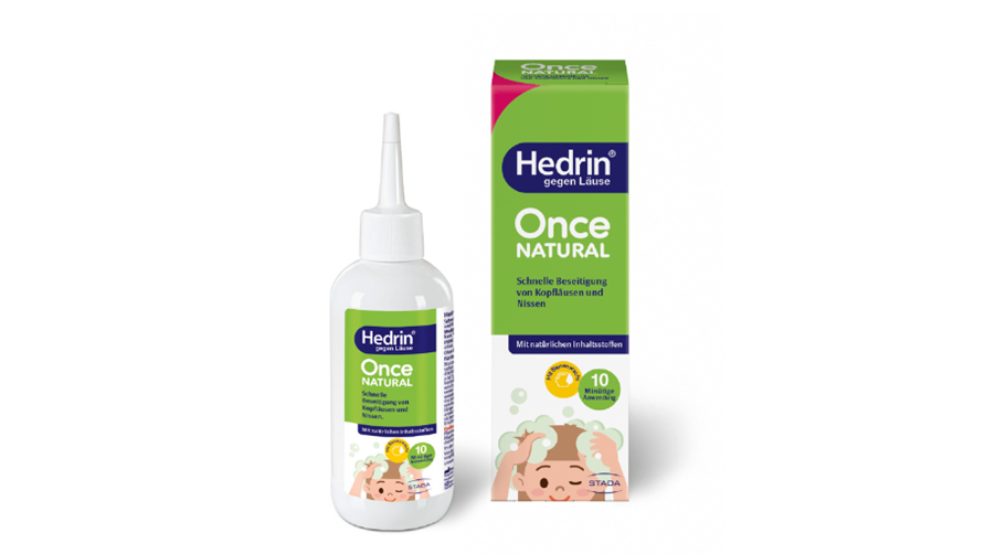 Umverpackung Hedrin Once Natural